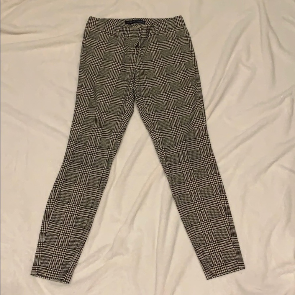 Patterned Dress Pants